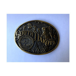 Montana Silversmiths South Dakota State Belt Buckle